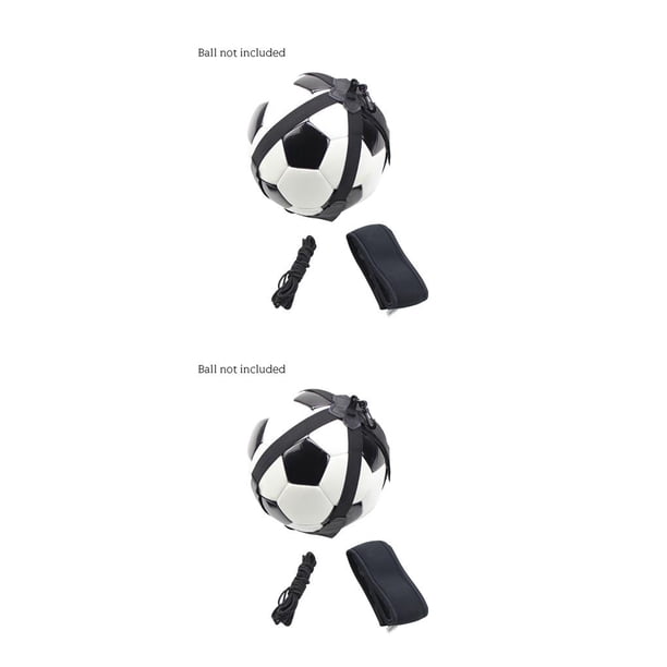 Greeniant Entrenadores de fútbol Cinturones de entrenamiento de fútbol Correas de práctica auxiliares ajustables para niños adultos, negro Type2 NO2