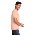 thumbnail image 3 of Port & Company Men's Core Cotton Classic Comfort and Relabeling Casual T-Shirts Heathered Dusty Peach 6X-Large, 3 of 5