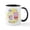 White/Black Inside, variant on CafePress - Peppa Pig: Yummy Time - 11 oz Ceramic Mug - Novelty Coffee Tea Cup
