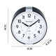thumbnail image 2 of Reloj despertador con batería for dormitorio, relojes pequeños con pilas, reloj de noche, reloj de mesa pequeño retro silencioso y relojes de escritorio for oficina, 2 of 4