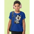thumbnail image 2 of Adorable Lemur T-Shirt Juniors -Image by Shutterstock,  x-Large, 2 of 4