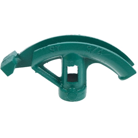 OUNONA Conduit Hand Bender Tool Green Manual Tube Former for Precise Uniform Bends on Metal Tubes