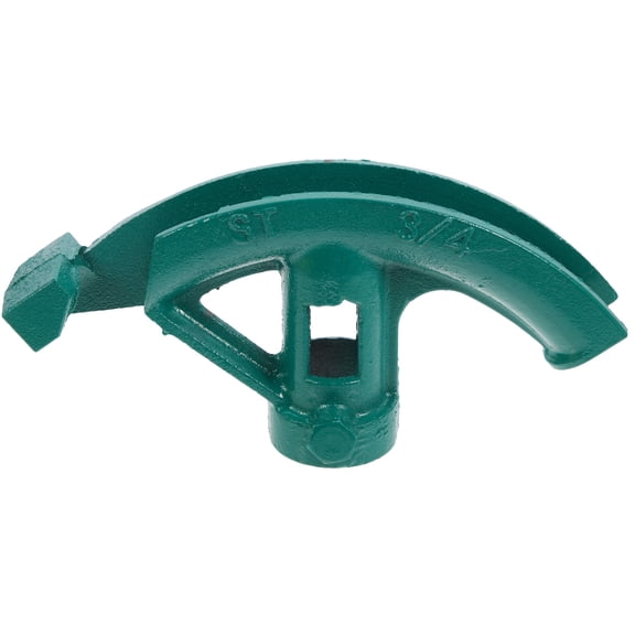 OUNONA Conduit Hand Bender Tool Green Manual Tube Former for Precise Uniform Bends on Metal Tubes