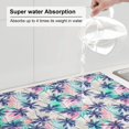 thumbnail image 6 of Kdxio Palm Leaves for Dish Drying Mat,24*18 inch Absorbent Dish Drainer Kitchen Counter,Large Size Dish Drying Pad for Countertops,Draining Racks, 6 of 9