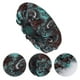 thumbnail image 3 of Gorro de Ducha Ajustable para Mujeres 1 Pc para Baño, Viaje de Negocios Verde Marrón PEVA Satén, 3 of 3