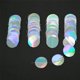thumbnail image 2 of Xiao Hua Paquete de 5 adornos navideños holográficos láser, guirnaldas colgantes con forma de corazón, copos de nieve y estrellas arcoíris, decoraciones para fiestas 3D, redondas., 2 of 3