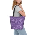 thumbnail image 2 of Balery Lavender Flowers Bolsa de Hombro con Diseño, Bolsa Grande y Duradera, Bolsa Versátil para Compras, 2 of 6