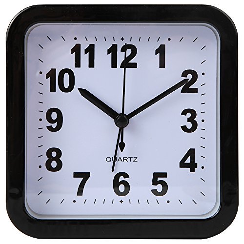 HomeX Jumbo Large Digit Standalone or Wall Mount Analog Alarm Clock