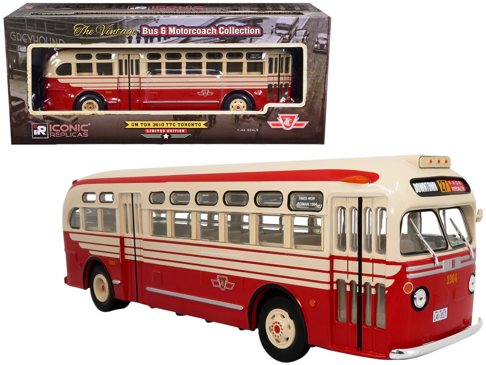New Flyer Ttc Diecast Models New Flyer Xcelsior XHE40 Transit Bus