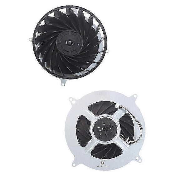 17 Blades Internal Cooling Fan for PS5 Consoles - Black Replacement G12L12MS1AH-56J14