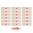 thumbnail image 1 of Tampons pour enlever les cors des pieds, tampons pour enlever les callosités des orteils, autocollants, ensemble de couteaux pour enlever les cors, 1 of 4