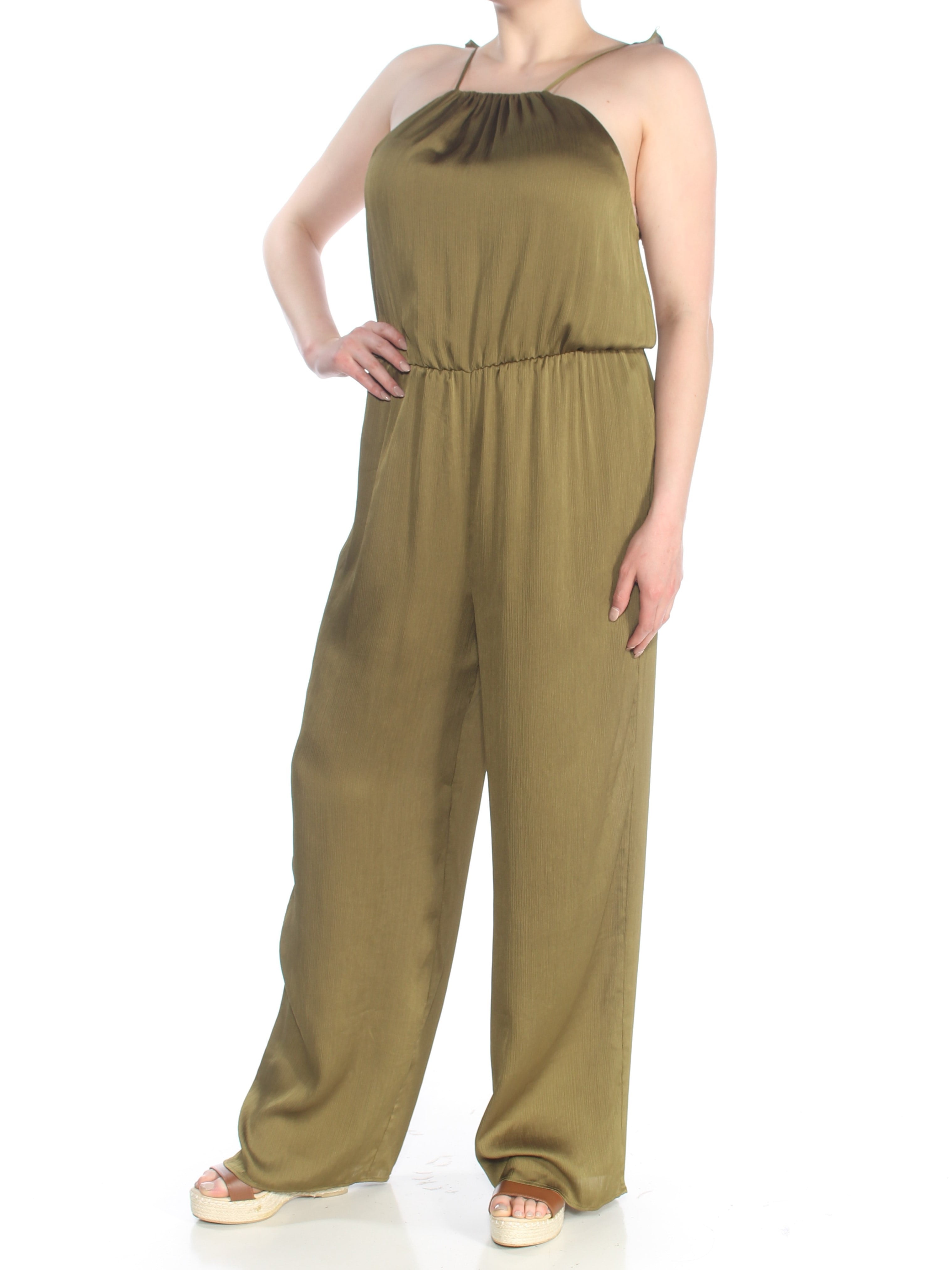 guess green jumpsuit