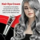 thumbnail image 5 of Tinte permanente para el cabello color gris plateado, crema para peinar, peinado para fiesta, 5 of 9
