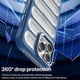 thumbnail image 3 of k6q For iPhone 15 Pro Matte Case Heat Dissipation PC+TPU Phone Cover R3H -, 3 of 5