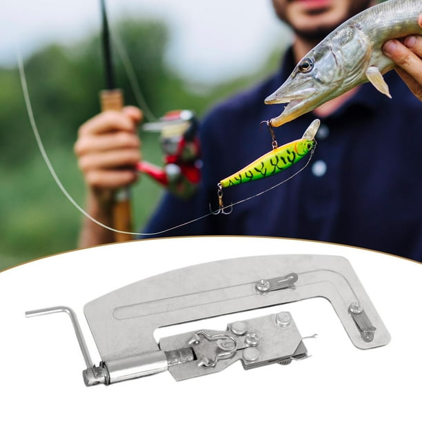 tssuouriy Tyer Knot Machine Binding Device Semi Hook Fishing Automatic Tool  Tier Style A 1Set 