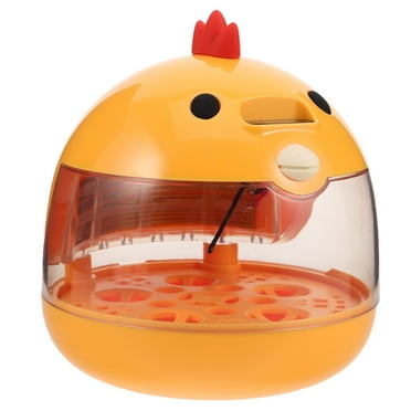 GOOHOCHY  Egg Hatching Incubator Portable Bird Mini Incubators for Quail Yellow