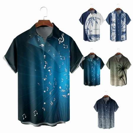 

Men s Collared Shirts Front-Pocket Slim-Fit Costume Plus Size Men