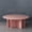 Pink, variant on Metal Coffee Table For Living Room Furniture Creative Small Apartment Round Corner Table Coffee Corner Sofa Side