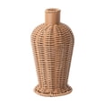 thumbnail image 2 of LiUMX Handwoven Rattan-Style Vase for Dried Flowers, Natural Texture Home Decoration Vase, Living Room Desktop & Bedside Table Decor, Lightweight and Shatterproof Design, 2 of 5