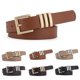 thumbnail image 1 of PU Leather Belt For Women Square Buckle Pin Buckle Jeans Black Belt Chic Luxury Ladies Vintage Strap Female Waistband, 1 of 5