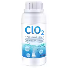 100 tablets/bottle Equipment surface effervescent cleaning tablets High-efficiency and harmless chlorine dioxide tablets
