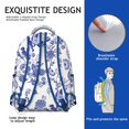 thumbnail image 5 of "Sunflower Themed Backpack for School - Trendy Wildflowers and Flowers Pattern Bookbag with Laptop Sleeve, Large Capacity College Backpack for Women, Water-Resistant Material", 5 of 6