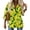 Lemon-9, variant on Women Hawaiian Shirt Lemon Long Sleeve Beach Button Down Shirts Summer Casual Tops for Vacation