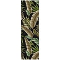 thumbnail image 2 of Addison Rugs Dream Shag Premium Machine Washable Transitional Leaves Midnight Runner Rug, 2'3" x 7'6", 2 of 8