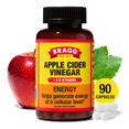 thumbnail image 4 of Bragg Apple Cider Vinegar Energy Supplement, 1877mg ACV Blend with 750mg Acetic Acid, 90 Count, 4 of 14
