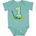 thumbnail image 3 of Inktastic Argyle Golf 1st Birthday Boys Baby Bodysuit, 3 of 5