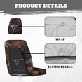 thumbnail image 6 of KUIFORTI American Flag Deer UTV Seat Covers Seats Cover for UTV Compatible with Rhino 700 660 450 2004-2021 Anti-Slip Scratch-resistant Rhino Accessories Bucket Seat Cover, 6 of 7