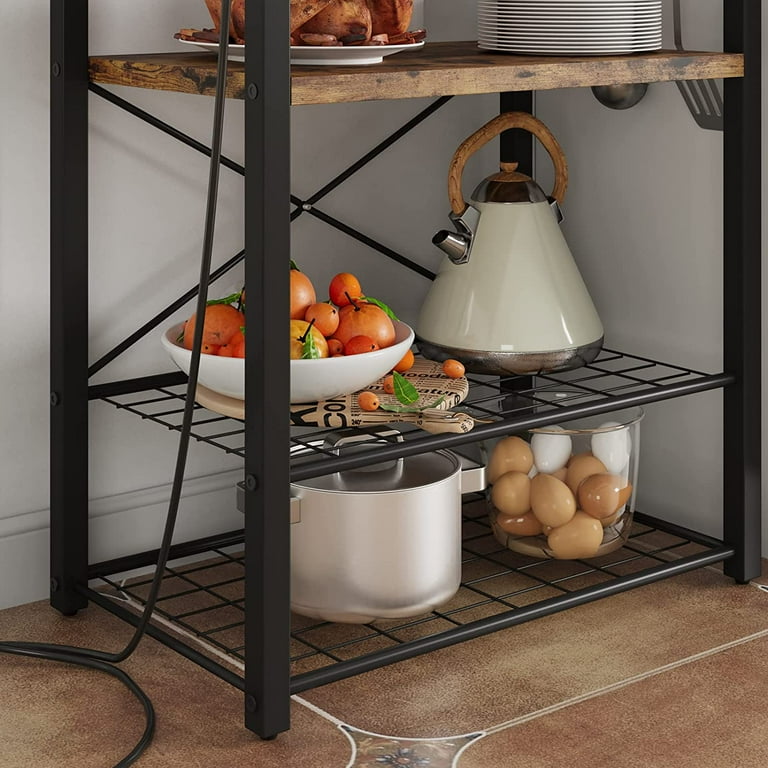 Bakers rack coffee station sale