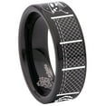 thumbnail image 6 of Soldier Skull Tungsten Carbide Ring, 6 of 9