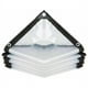thumbnail image 1 of Lona impermeable transparente con ojales, lona de polietileno multiusos resistente a la lluvia y al desgarro, ultraligera (color: transparente, tamaño: 200 x 200 cm), 1 of 5