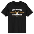 thumbnail image 4 of Seinfeld Kramerica Business as Usual Men's Black Graphic Tee-4XL, 4 of 6