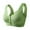 Green, variant on Bra Front Closure, Hugcore Gathering and Adjusting Strapless Bra Underwear with Large Breasts Small Thin Breathable No Rings Breasts Anti Sagging Bra Bras for Elderly Women Beige L
