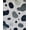 White, Pattern 4, variant on ODIKA 4' x 6' Machine Washable Non-Slip Area Rug, Abstract Wave High Traffic Rug, Gray, 108825