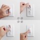 thumbnail image 3 of Protector de pared, cubiertas para interruptores de luz a prueba de niños de ILIVABLE que protegen t, 3 of 7