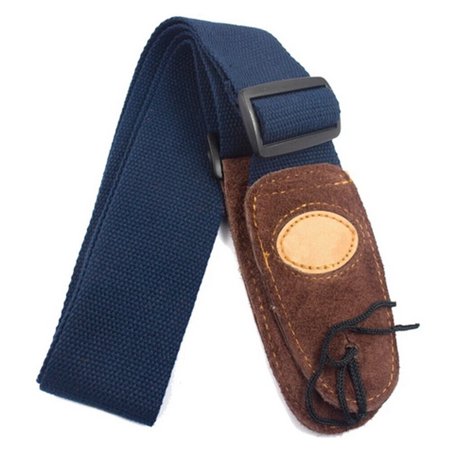 Adjustable Leather Ends Guitar Strap For Electric Acoustic Guitar Bass 5 Color USA