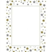 Stars and Swirls Foil Design Certificates, 15ct