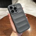 thumbnail image 2 of Matte Silicone Soft 3D Stripe Pattern Case For iPhone 15 Pro Max 13 Pro max 14Promax 15 11 12Promax Shockproof Bumper Back Cover, 2 of 5