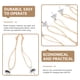 thumbnail image 3 of unbranded 100Ud Tapas De Colgante Para Bolas Platedas Para Artesanía Y Navideña, 3 of 7