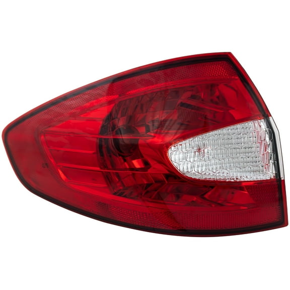 Tail Light Compatible with FORD FIESTA 2011-2013 LH Outer Assembly Sedan