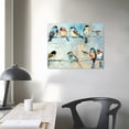thumbnail image 4 of JEUXUS  Bird Picture Canvas Wall Art: Colorful Birds Painting Print on Canvas Artwork for Kids Bedroom (Multiple Sizes), 4 of 6