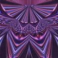 thumbnail image 1 of Ahgly Company Machine Washable Indoor Square Transitional Dark Purple Area Rugs, 4' Square, 1 of 7