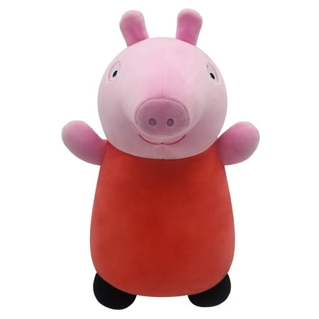Squishmallows HugMees Original 10 inch Peppa Pig -Childs Ultra Soft Official Jazwares Plush