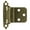 Antique Brass, variant on Liberty Hardware Mfg 2 Pack 3/8 Sn Inset Hinge H0104AL-SN-U