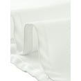 thumbnail image 6 of INSPIRE CHIC Women's V Neck Collared 3/4 Sleeves Work Office Tops Blouse L White, 6 of 6