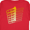 thumbnail image 4 of Inktastic Trombone Line Boys or Girls Long Sleeve Toddler T-Shirt, 4 of 5