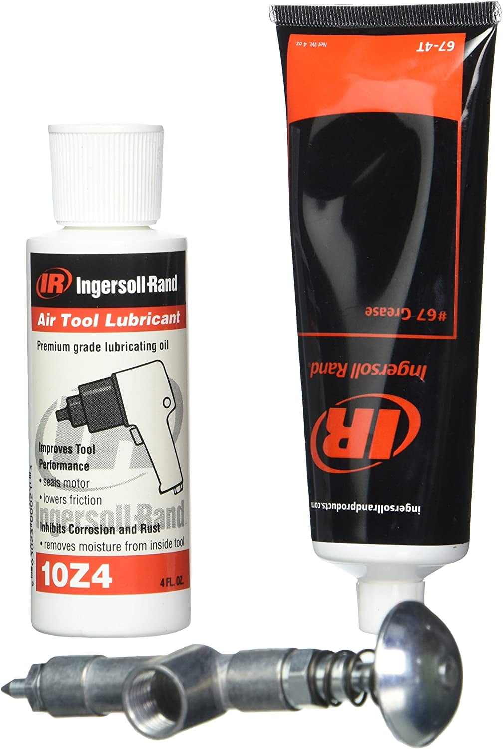 IngersollRand 67LBK1 Air Care Kit, 67 Grease, 10 Oil, Grease Gun